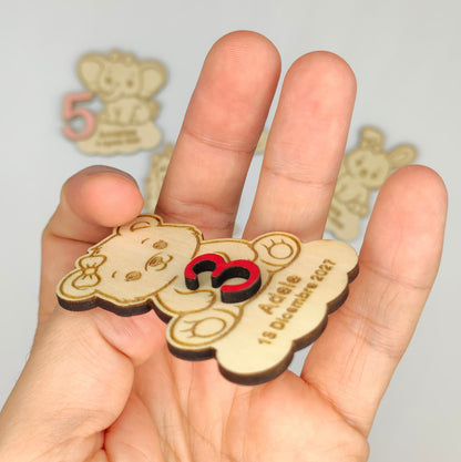 Tag in Legno Color