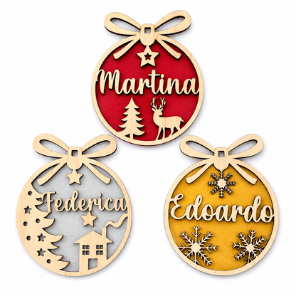 Pallina di Natale Traforata