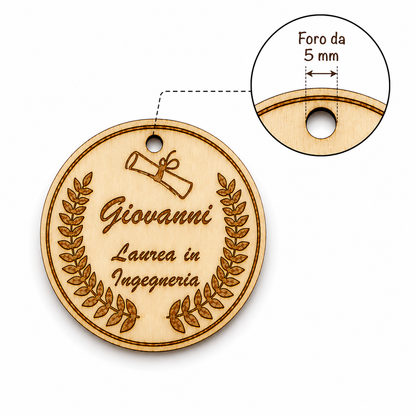 Tag in Legno Color